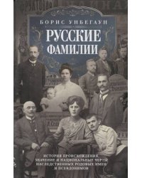 Русские фамилии. История происхождения, значение и национальные черты наследственных родовых имен и псевдонимов.