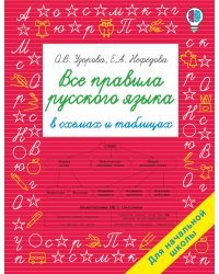 Все правила русского языка в схемах и таблицах. Для начальной школы