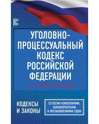 Уголовно-процессуальный кодекс Российской Федерации на 1 июля 2023 года. Со всеми изменениями, законопроектами и постановлениями судов