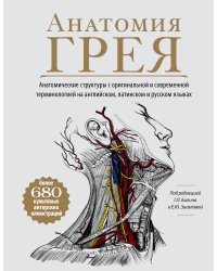 Анатомия Грея. Анатомические структуры с оригинальной и современной терминологией на английском, латинском и русском языках