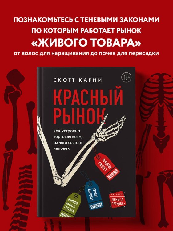 Красный рынок: как устроена торговля всем, из чего состоит человек