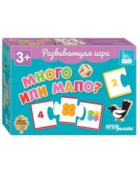 Развивающая игра "Много или мало?" (IQ step)