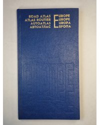 Road atlas. Atlas routier. Autoatlas. Автоатлас. Europe. Европа