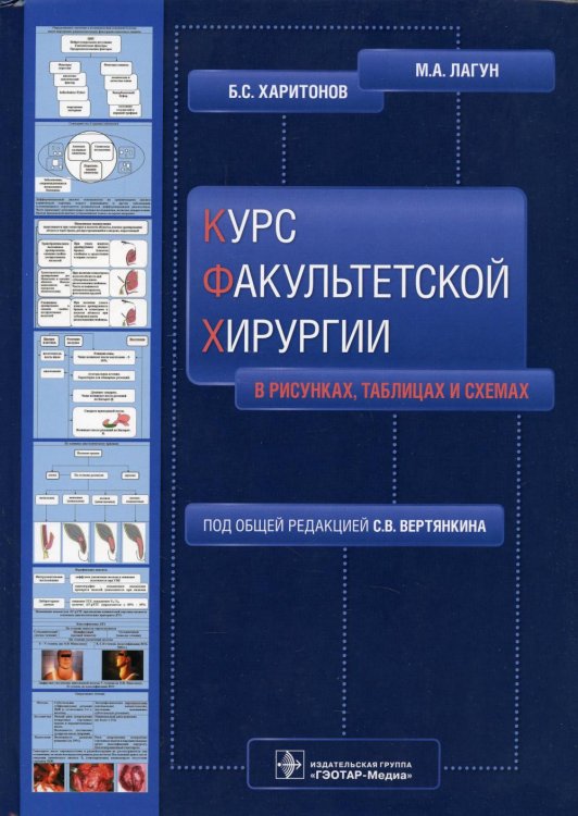 Курс факультетской хирургии в рисунках, таблицах и схемах. Учебное пособие