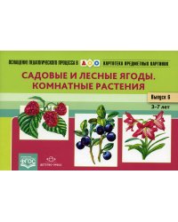 Садовые и лесные ягоды.Комнатные растения (3-7 лет)