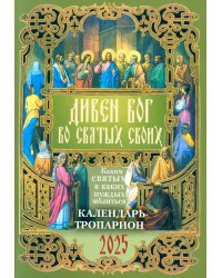 Дивен Бог во святых Своих. Православный календарь - тропарион на 2025 год: Каким святым в каких нуждах молиться