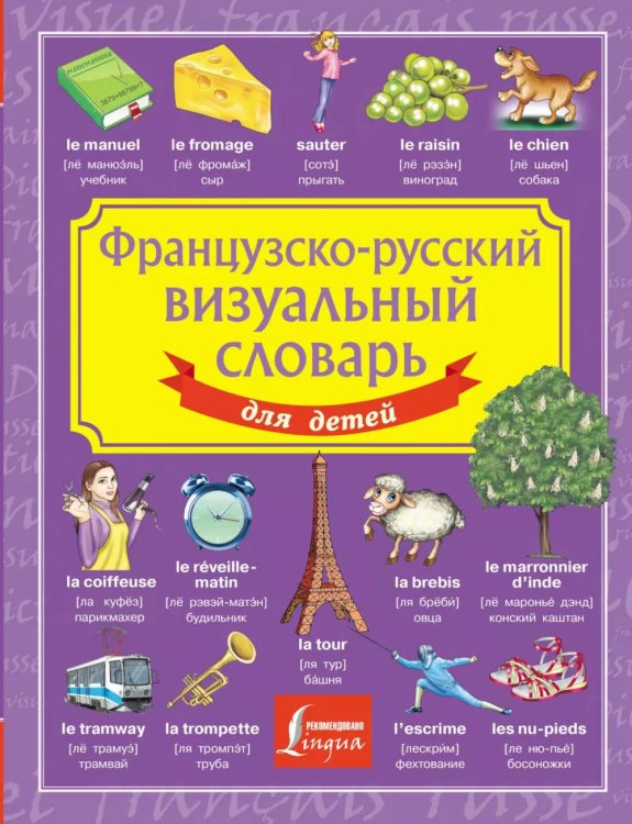 Французско-русский визуальный словарь для детей