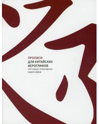 Прописи для китайских иероглифов. 100 самых популярных иероглифов