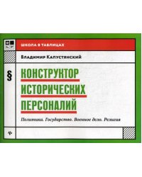 Конструктор исторических персоналий. Политика. Государство. Военное дело. Религия