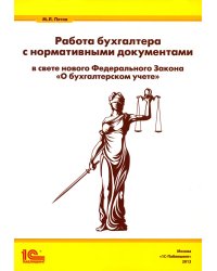 Работа бухгалтера с нормативными документами в свете нового ФЗ &quot;О бухгалтерском учете&quot;