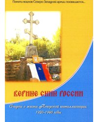 Верные сыны России. Очерки о жизни Печорской интеллигенции 1920-1940 годы