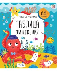 Таблица умножения: книжка с окошками