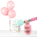 Helium tank, pink, 30 balloons