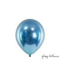 Glossy Balloons 30cm, blue (1 pkt / 50 pc.)