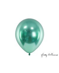 Glossy Balloons 30cm, bottle green (1 pkt / 50 pc.)