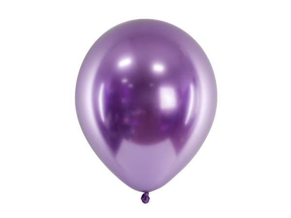 Glossy Balloons 30cm, violet (1 pkt / 10 pc.)