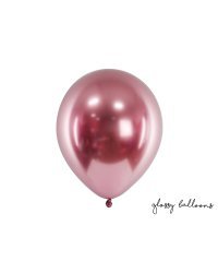 Glossy Balloons 30cm, rose gold (1 pkt / 50 pc.)