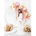 Glossy Balloons 30cm, rose gold (1 pkt / 50 pc.)