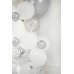 Glossy Balloons 12 cm, silver (1 pkt / 50 pc.)