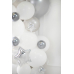 Glossy Balloons 12 cm, dark silver (1 pkt / 50 pc.)