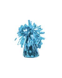 Foil balloon weight, sky-blue (1 pkt / 4 pc.)