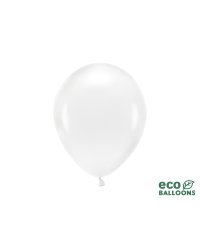 Eco Balloons 26cm, crystal clear (1 pkt / 10 pc.)