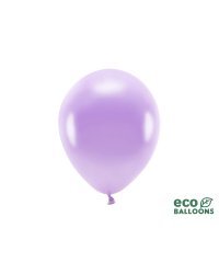 Eco Balloons 26cm metallic, lavender (1 pkt / 10 pc.)