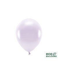 Eco Balloons 26cm metallic, lilac (1 pkt / 10 pc.)