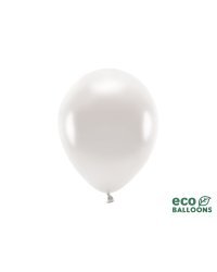 Eco Balloons 26cm metallic, pearl (1 pkt / 10 pc.)