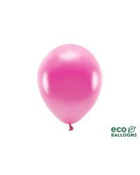 Eco Balloons 26cm metallic, fuchsia (1 pkt / 100 pc.)