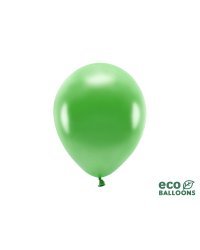 Eco Balloons 26cm metallic, green grass (1 pkt / 10 pc.)