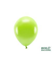 Eco Balloons 26cm metallic, green apple (1 pkt / 100 pc.)