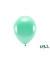 Eco Balloons 26cm metallic, dark mint (1 pkt / 10 pc.)