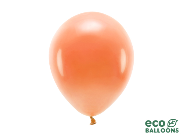 Eco Balloons 26cm pastel, orange (1 pkt / 10 pc.)