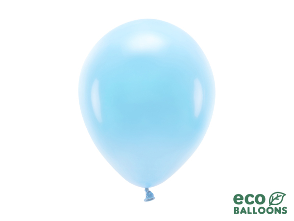 Eco Balloons 26cm pastel, sky-blue (1 pkt / 10 pc.)