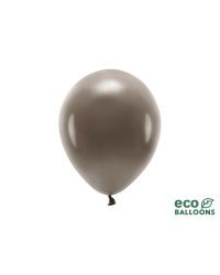 Eco Balloons 26cm pastel, brown (1 pkt / 10 pc.)