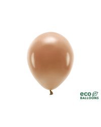 Eco Balloons 26cm pastel, chocolate brown (1 pkt / 100 pc.)