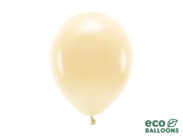 Eco Balloons 26cm pastel, light peach (1 pkt / 10 pc.)