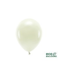 Eco Balloons 26cm pastel, cream (1 pkt / 100 pc.)