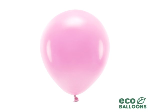 Eco Balloons 26cm pastel, pink (1 pkt / 10 pc.)