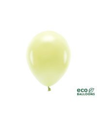 Eco Balloons 26cm pastel, light yellow (1 pkt / 100 pc.)