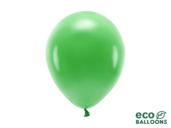 Eco Balloons 26cm pastel, green grass (1 pkt / 10 pc.)