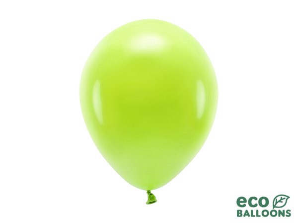 Eco Balloons 26cm pastel, green apple (1 pkt / 100 pc.)