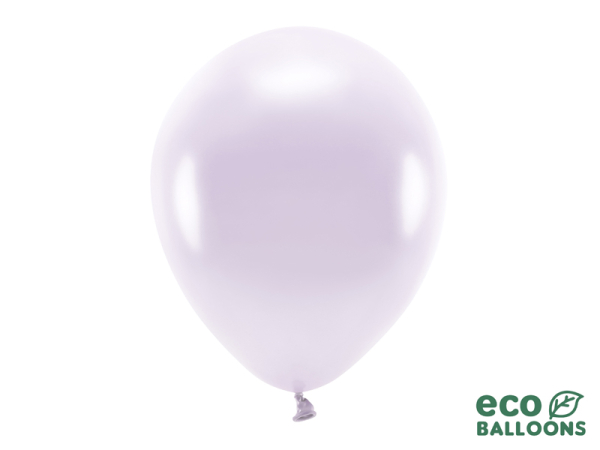 Eco Balloons 30cm metallic, lilac (1 pkt / 10 pc.)