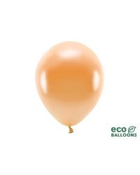 Eco Balloons 30cm metallic, orange (1 pkt / 10 pc.)