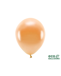 Eco Balloons 30cm metallic, orange (1 pkt / 100 pc.)