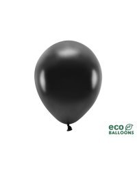 Eco Balloons 30cm metallic, black (1 pkt / 10 pc.)