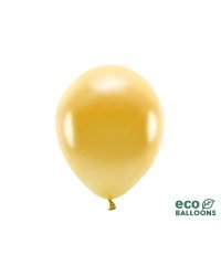 Eco Balloons 30cm metallic, gold (1 pkt / 10 pc.)