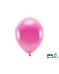 Eco Balloons 30cm metallic, fuchsia (1 pkt / 10 pc.)