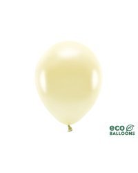 Eco Balloons 30cm metallic, straw (1 pkt / 10 pc.)